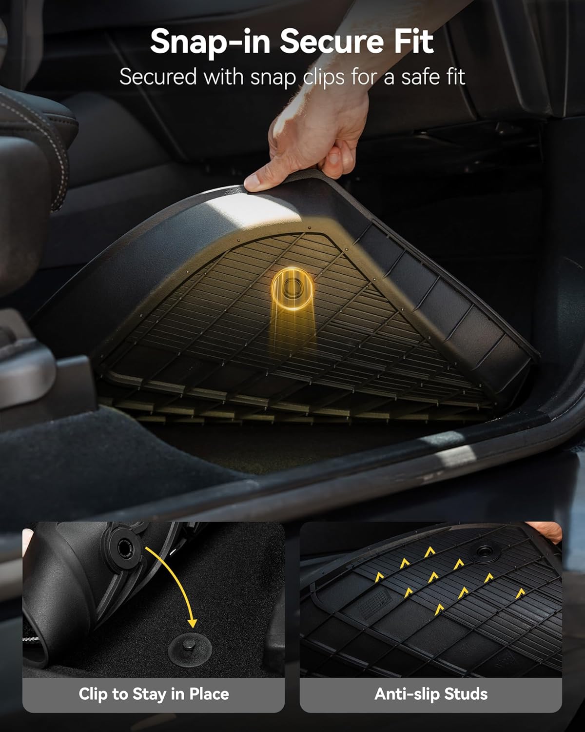 MOTOS Kofferbakmat voor Mazda 6 II 2007-2012, verbeter je reiscomfort met de zwarte antislip mat voor de auto, voor alle weersomstandigheden, bescherming tegen vuil MOTOS Kofferbakmat voor Mazda 6 II 2007-2012, verbeter je reiscomfort met de zwarte antislip mat voor de auto, voor alle weersomstandigheden, bescherming tegen vuil